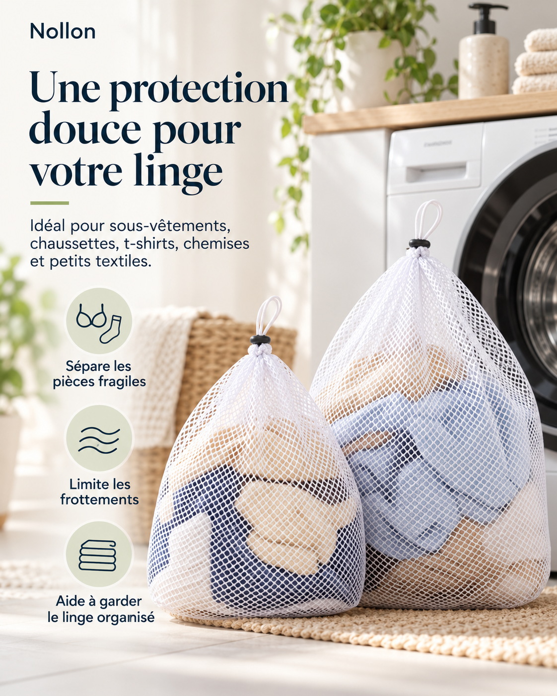 Routine en trois étapes avec le Nollon Filet Soin